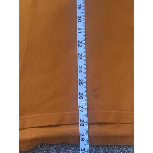 Polo Ralph Lauren Shirt Mens Size 2x Classic Fit Solid Orange Short Sleeve XXL - Picture 7 of 8